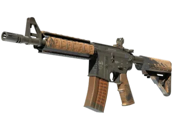 StatTrak™ M4A4 | Poly Mag (Battle-Scarred)