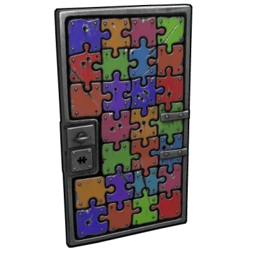 Puzzle Sheet Metal Door