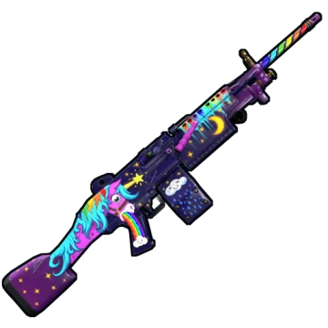 Rainbow Pony M249