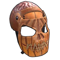Evil Pumpkin Facemask