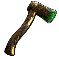 Emerald Relic Hatchet
