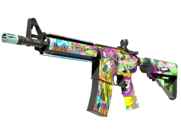 StatTrak™ M4A4 | In Living Color (Minimal Wear)