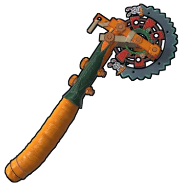 Carrot Chopper Salvaged Axe
