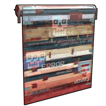 Corrupted Garage Door