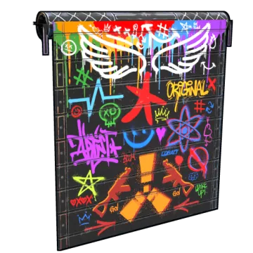 Spraycan Garage Door