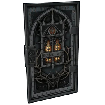 Gothic Veil Armored Door