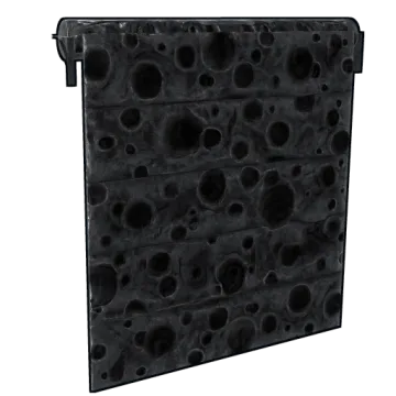 Asteroid Garage Door