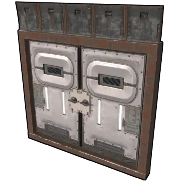 Space Station Armored Double Door