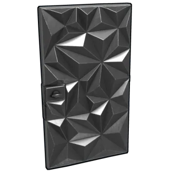 Facet Sheet Metal Door