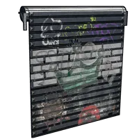 Vandalized Shop Door