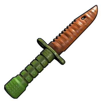 Carrot Combat Knife