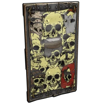 Dead Souls Wooden Door