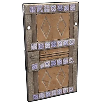 Adobe Decorative Door