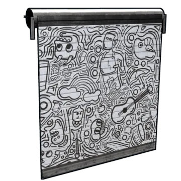Doodle Garage Door