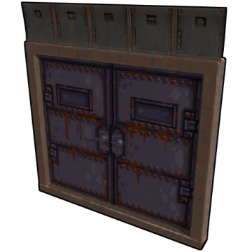 Pixel Armored Double Door