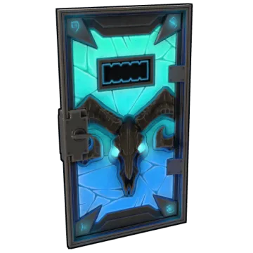 Glacial Visage Armored Door