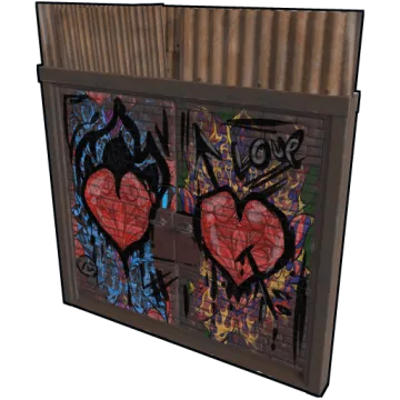 Graffiti Love Double Door