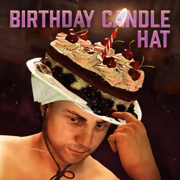 Birthday Candle Hat