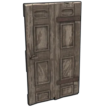 Adobe Wood Door