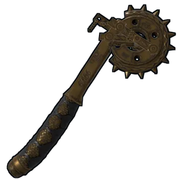 Gold Chains Salvaged Axe