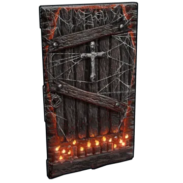 Coffin Wooden Door
