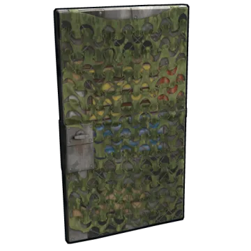 Camouflage Net Door