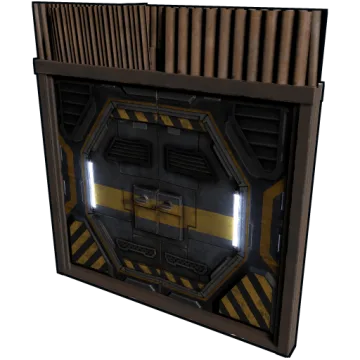 Space Airlock Double Door