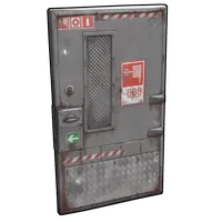 Grey Fire Door
