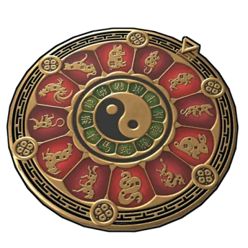 Lunar Zodiac Spinning Wheel