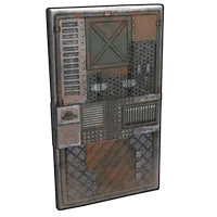 Metalshop Scrap Door