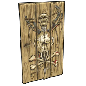 Rampage Wooden Door
