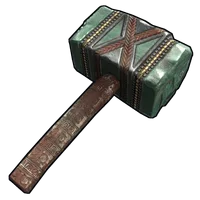 Aztec Jade Hammer