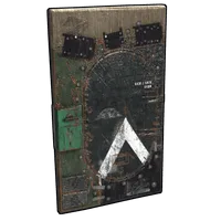Salvaged APC Door