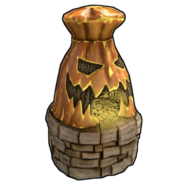 Jack-o’-lantern Furnace