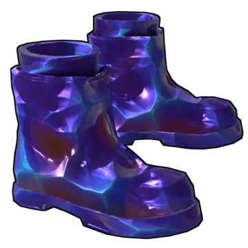 Deep Ruby Boots