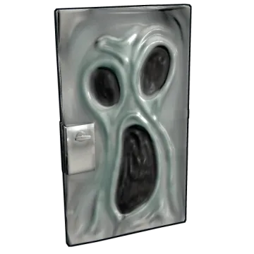 Ghostly Sheet Metal Door