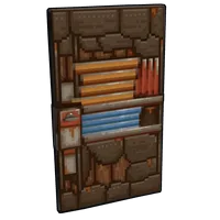 Pixel Metal Door