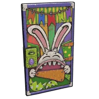 Happy Rabbit Door