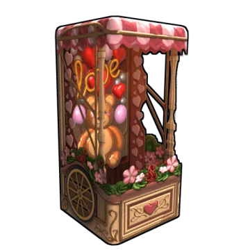 Lovely Balloon Cart