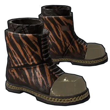 Gold Chains Boots