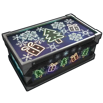 Neon Christmas Large Box