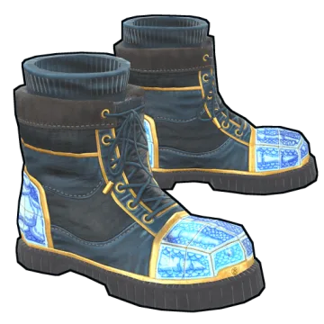 Porcelain Boots