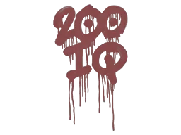 Sealed Graffiti | 200 IQ (Brick Red)