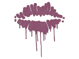 Sealed Graffiti | Kiss (Princess Pink)