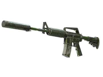M4A1-S | Moss Quartz (Battle-Scarred)