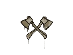 Sealed Graffiti | X-Axes (Dust Brown)