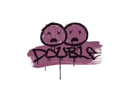 Sealed Graffiti | Double (Princess Pink)