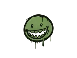 Sealed Graffiti | Mr. Teeth (Battle Green)