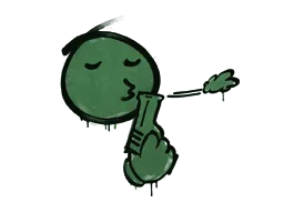 Sealed Graffiti | Quickdraw (Jungle Green)