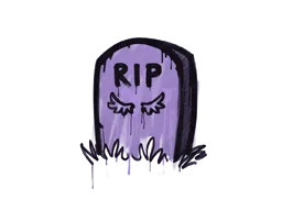 Sealed Graffiti | Tombstone (Violent Violet)